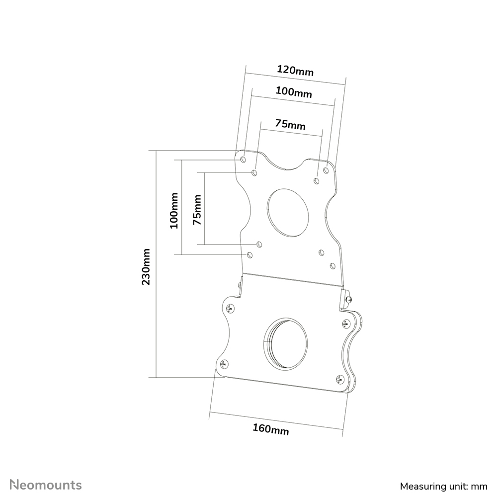 Neomounts FPMA-VESAMAC2127 Adaptador VESA iMac